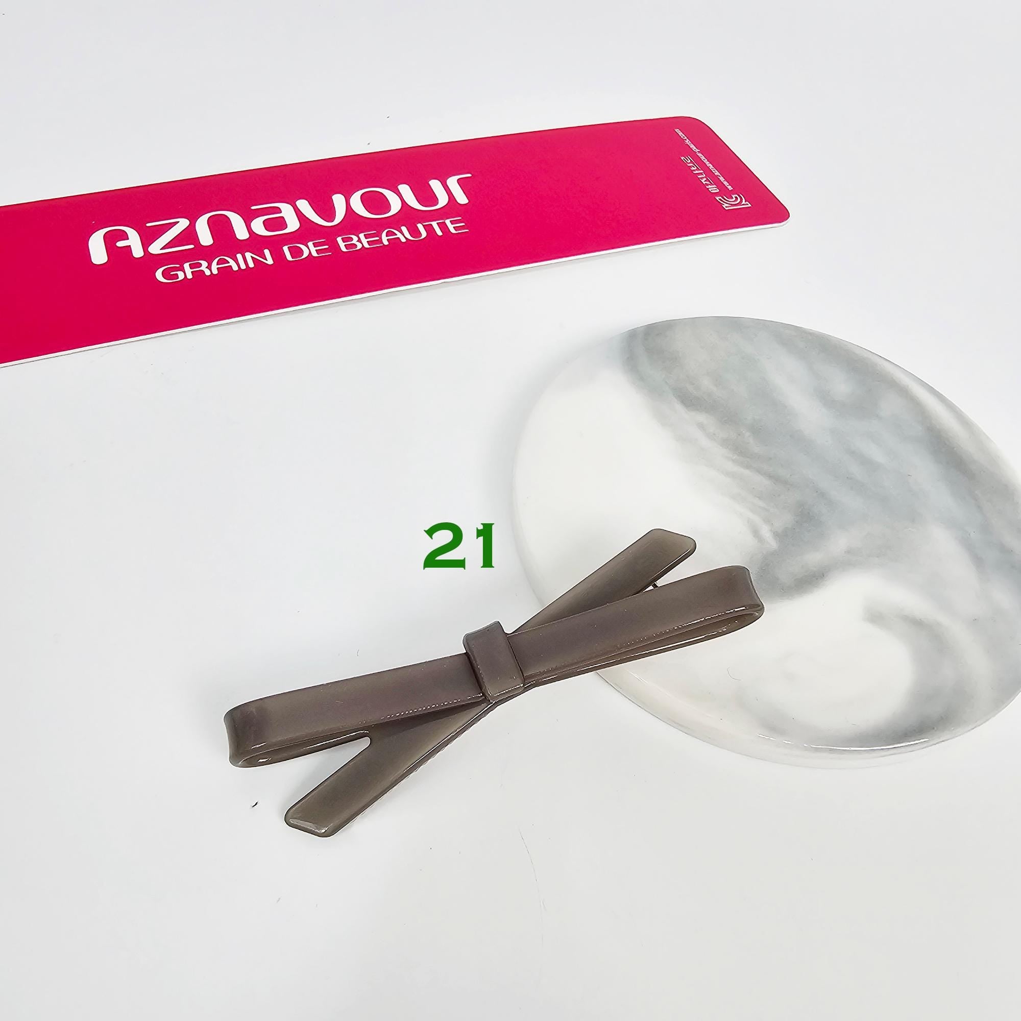 Luxurious Simple Ribbon Side Clip Hair Claw Clip (2.9 Inch) / Vivid Color French Pin / Alligator Hair Clip for Woman