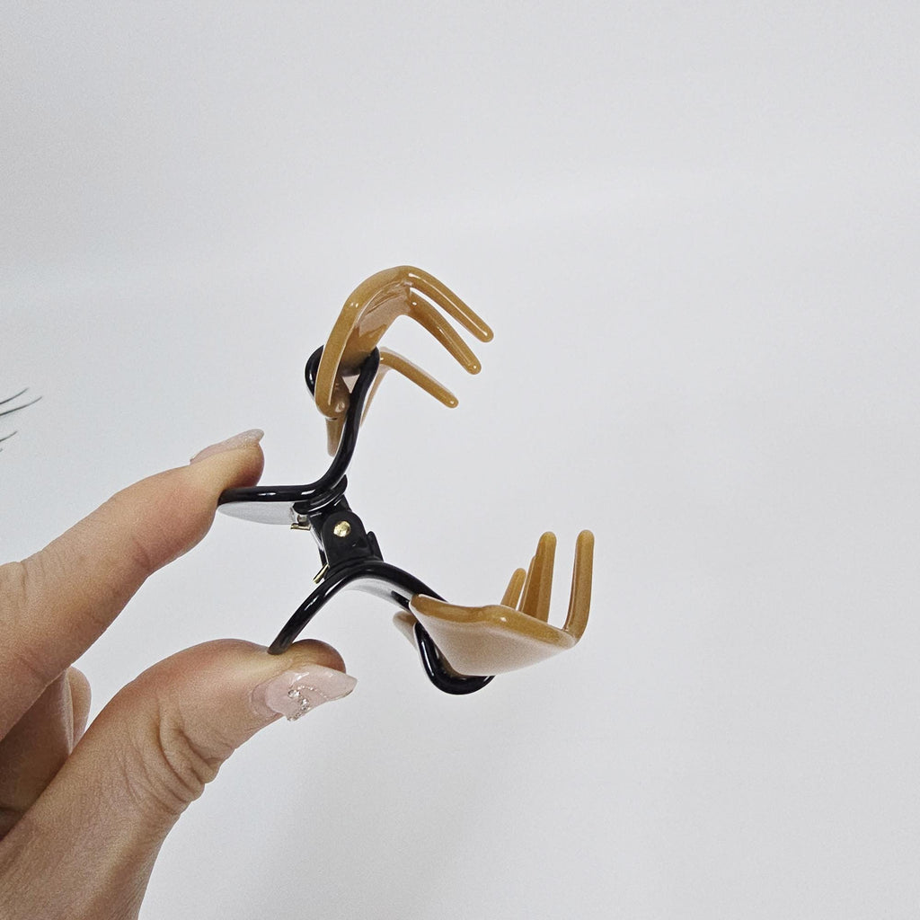Romance Ribbon Half-Up Hair Claw Clip (3.2 Inch) / Elegance French Hair Pin / Hair Barrette for Woman