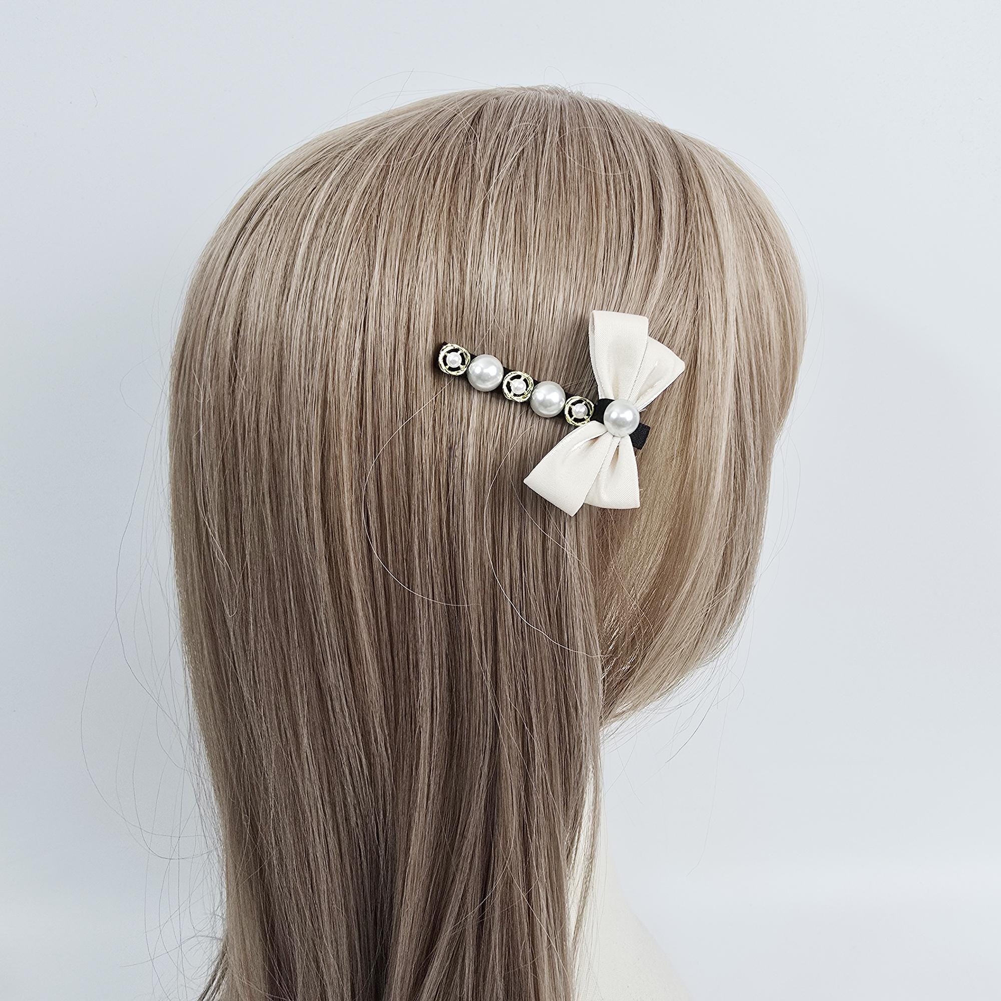 Dragonfly Ribbon Mini Side Hair Claw Clip (2.4 Inch) / Vivid Color French Pin / Alligator Hair Clip for Woman