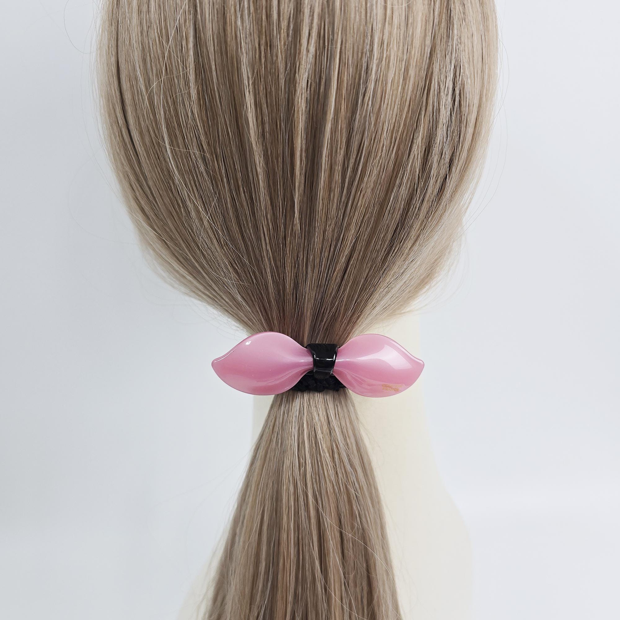 Romance Ribbon Thick Ponytail Hair Tie (3.3 Inch) / Simple Cute Ponytail Holder / Hair Accessory for Woman