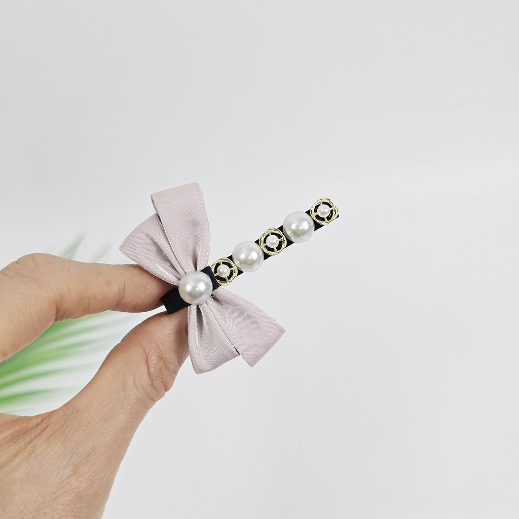 Dragonfly Ribbon Mini Side Hair Claw Clip (2.4 Inch) / Vivid Color French Pin / Alligator Hair Clip for Woman