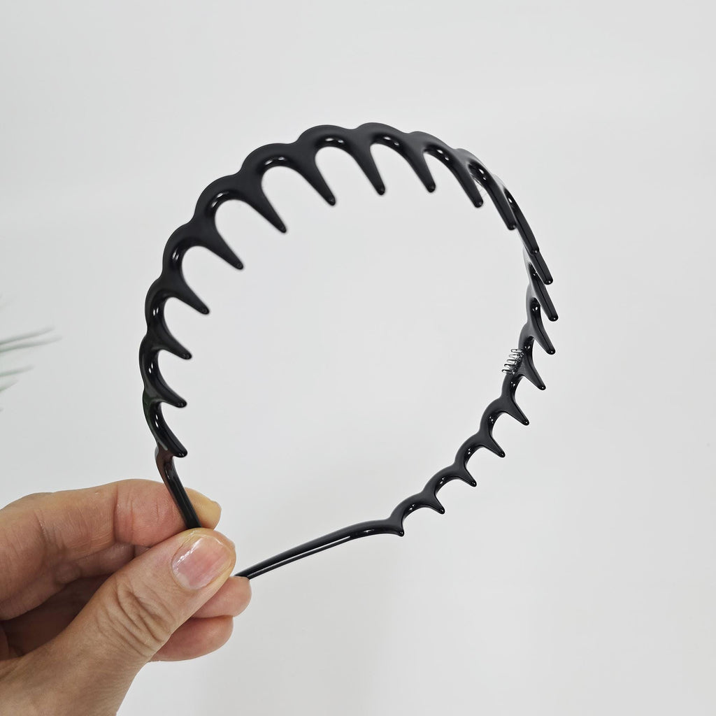 Slicked Back Comb Headband for Washing Face / Tortoise Shell French Hair Pin / Hair Accessory for Woman / Acrylic Alice Headband