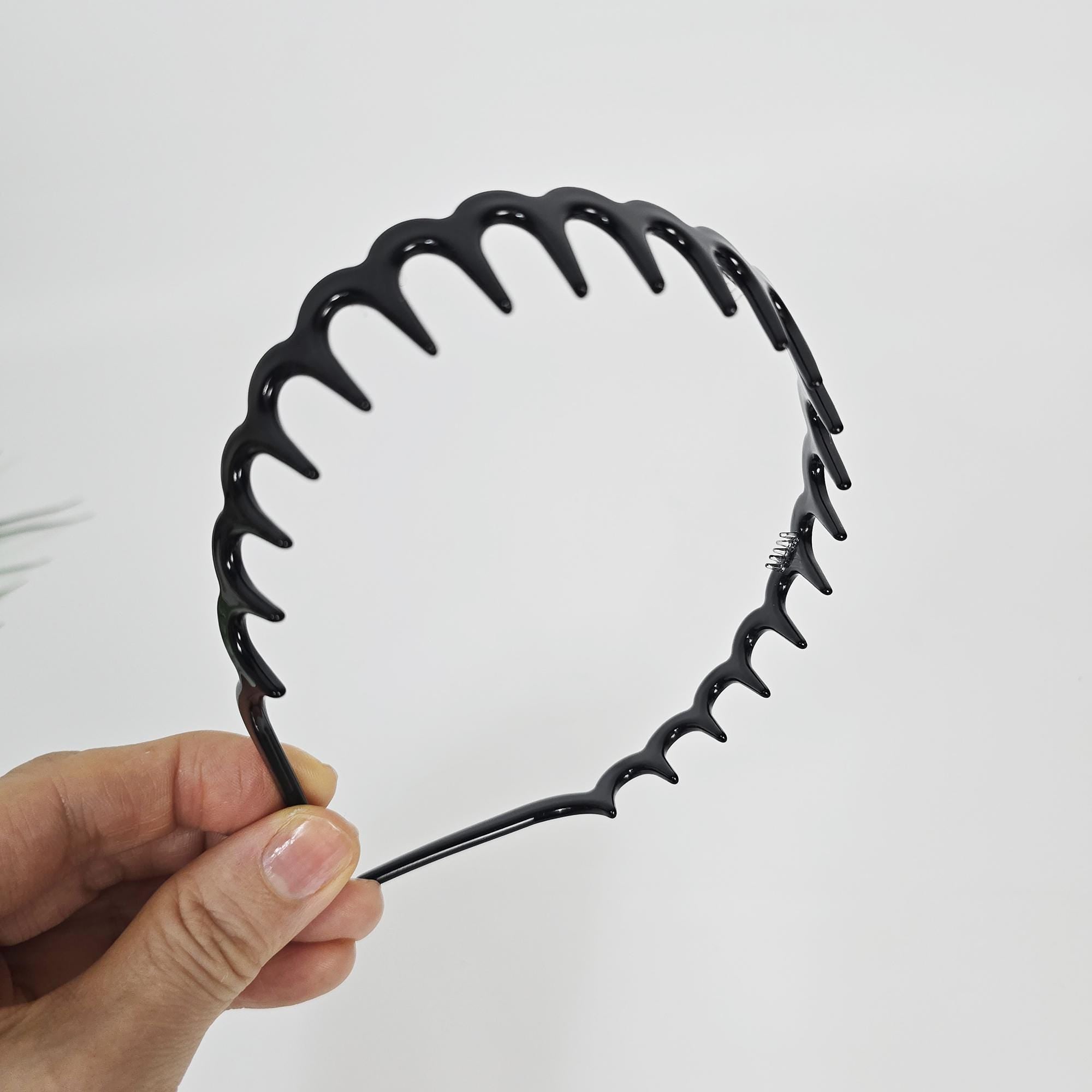 Slicked Back Comb Headband for Washing Face / Tortoise Shell French Hair Pin / Hair Accessory for Woman / Acrylic Alice Headband