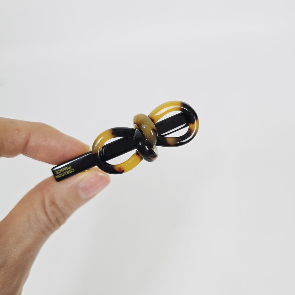 Bold Big Ribbon Side Mini Hair Claw Clip (2.5 Inch) / Vivid Color French Pin / Alligator Hair Clip for Woman