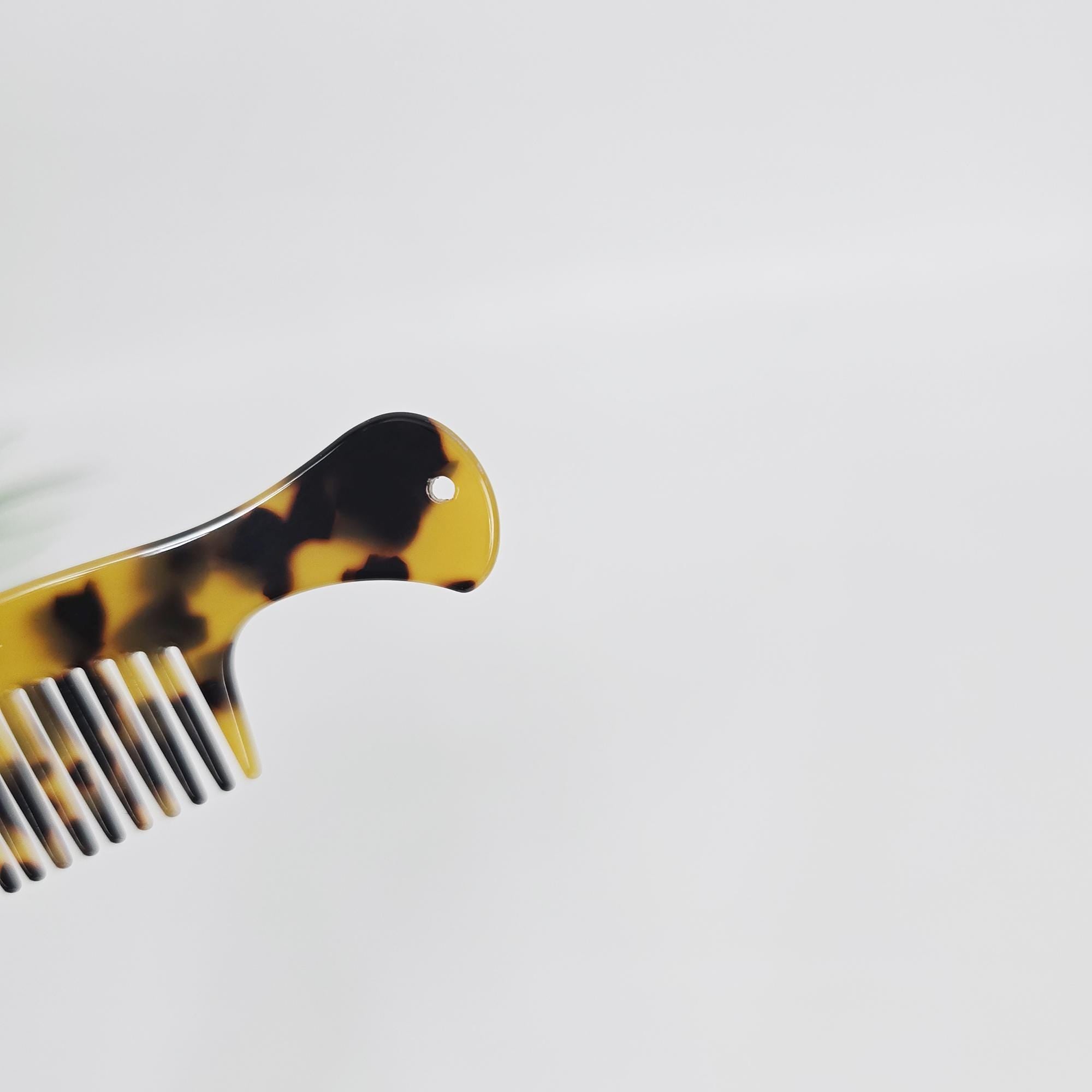 Pocket Axe Comb Mini Portable Hair Comb (3.5 Inch) / Hand Held Mirror for Woman / Curly Hair Comb Hair Brush