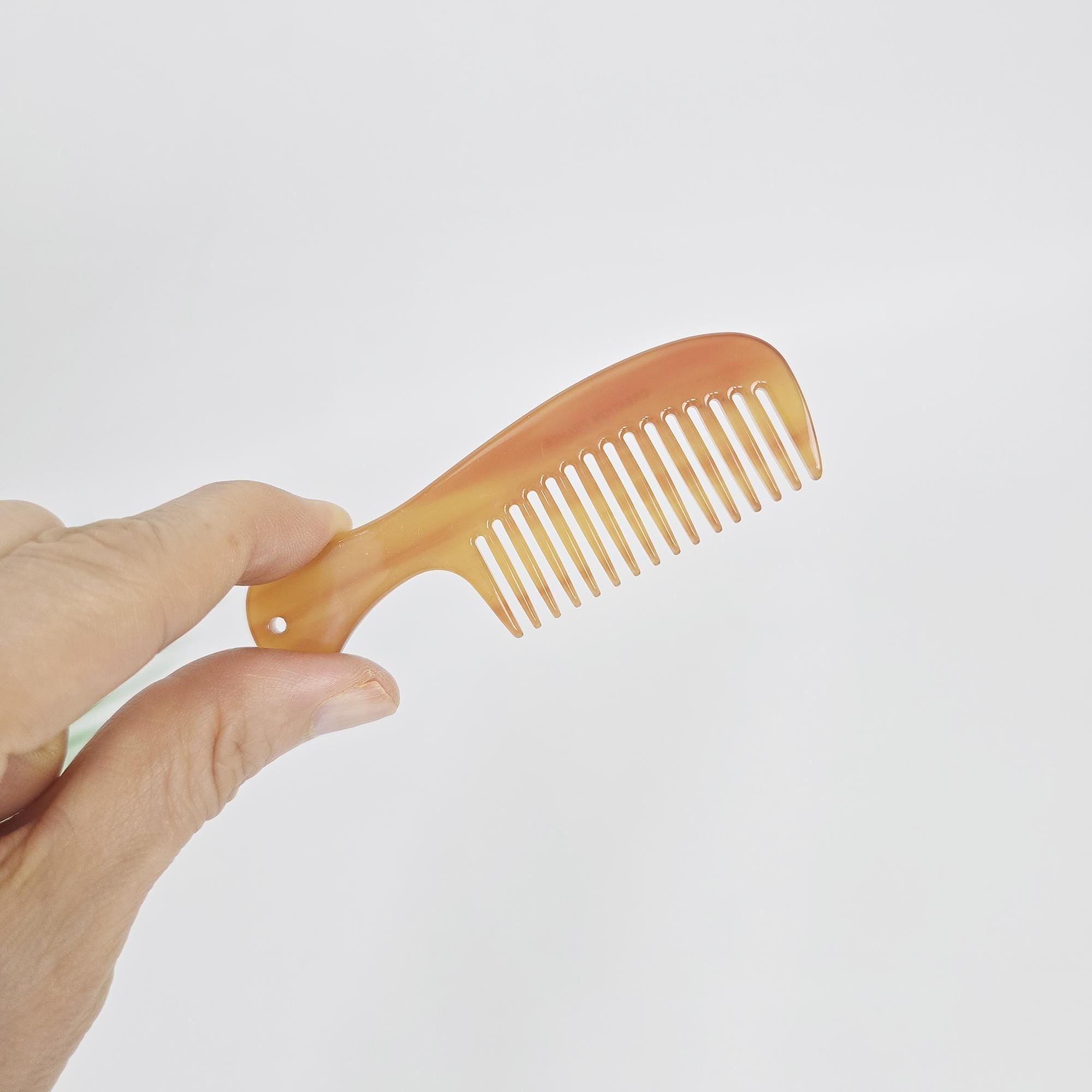 Pocket Axe Comb Mini Portable Hair Comb (3.5 Inch) / Hand Held Mirror for Woman / Curly Hair Comb Hair Brush