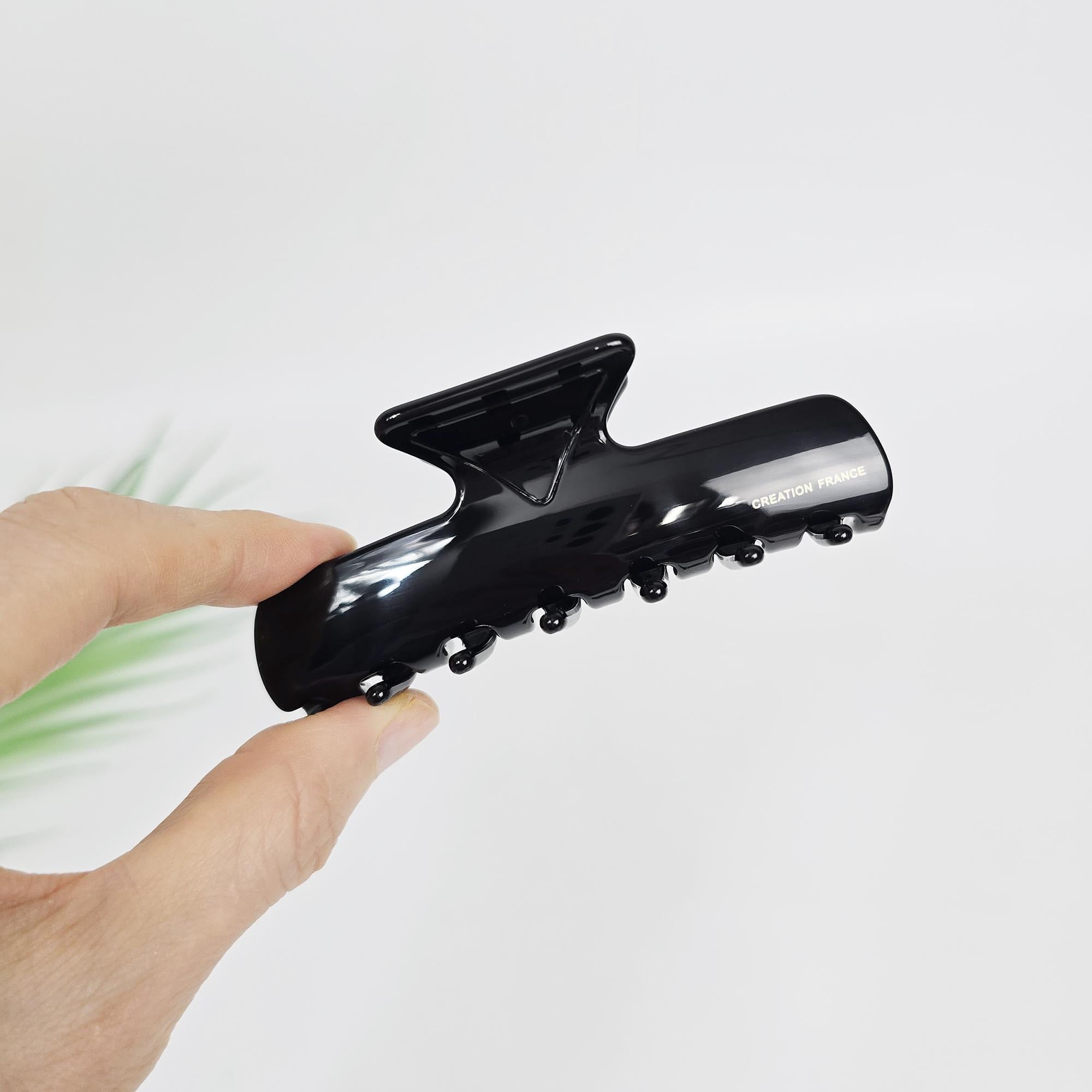 Slimmer Square Updo Half Up Hair Claw Clip (3.9 Inch) / Elegance French Hair Pin / Hair Barrette for Woman