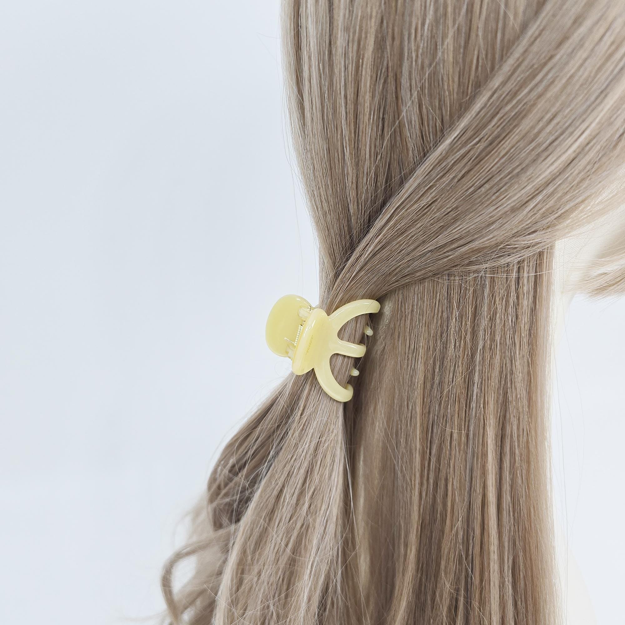 New Color Pentacle Half Up Hair Claw Clip (1.8 Inch) / Elegance French Hair Pin / Hair Barrette for Woman