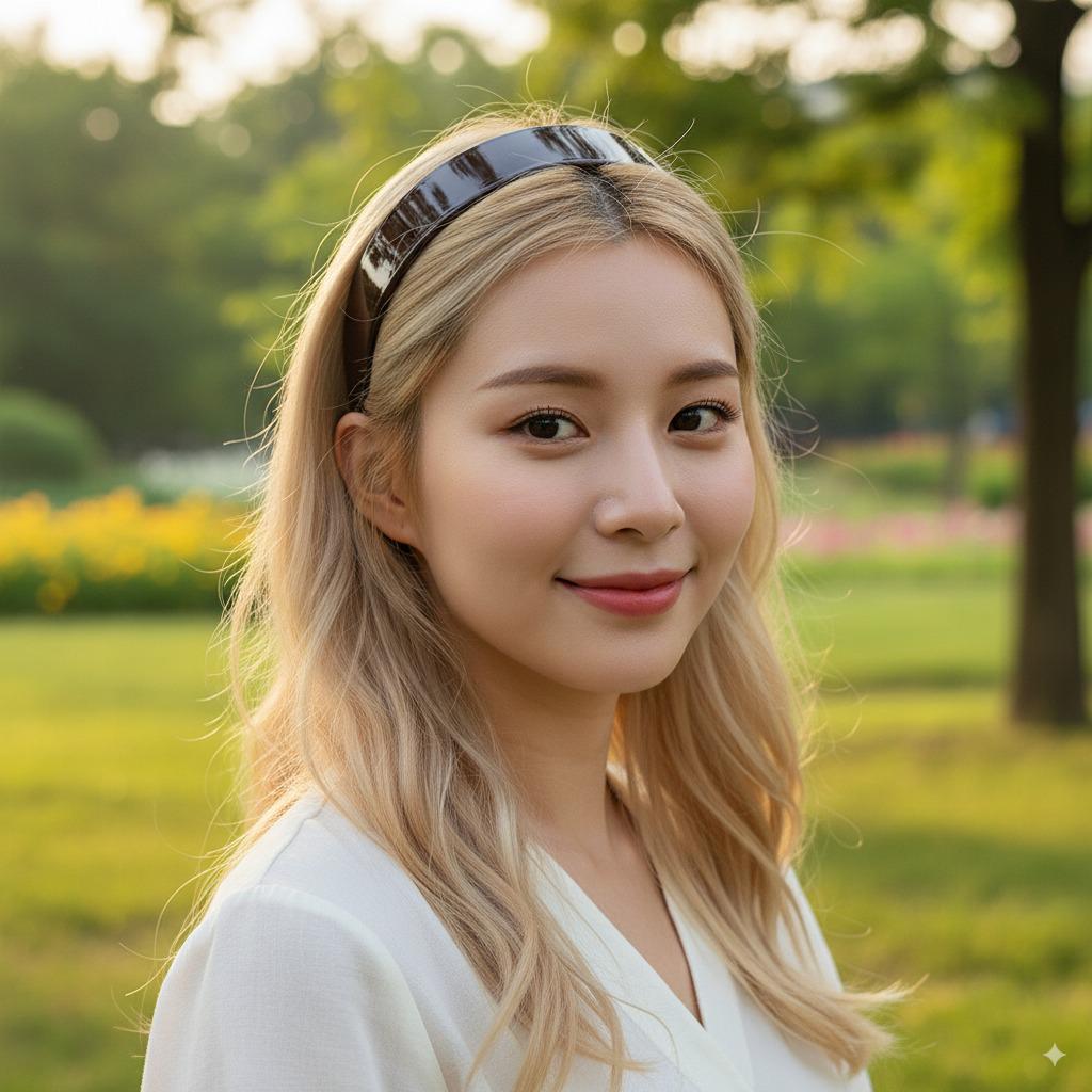 Leopard Marble Wide Headband (1.4 Inch) / Fashionable Tortoise Shell Turban Bandanna / Hair Accessory for Woman