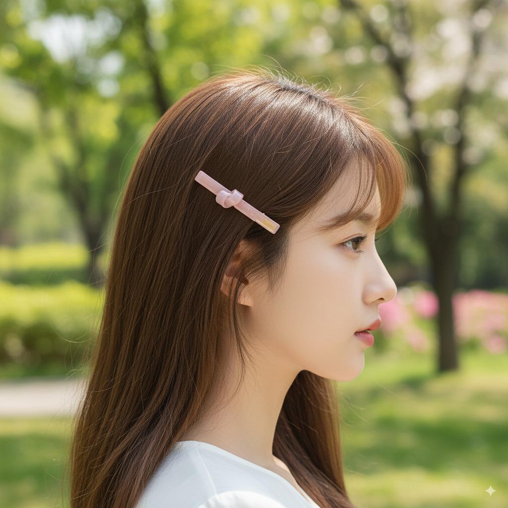 Leopard Knotted Hair Claw Clip (2.4 Inch) / Tortoise Shell French Hair Pin / Alligator Hair Clip for Woman