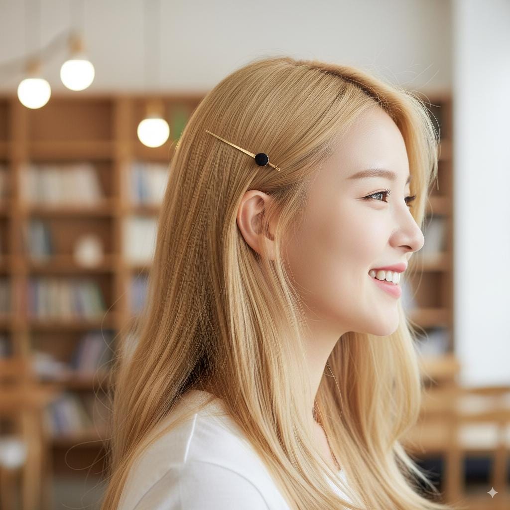 Mini Point Formica Hair Pin (2.6 Inch ) / Vintage Antique Hair Bobby Pin / Hair Accessory Pin for Woman