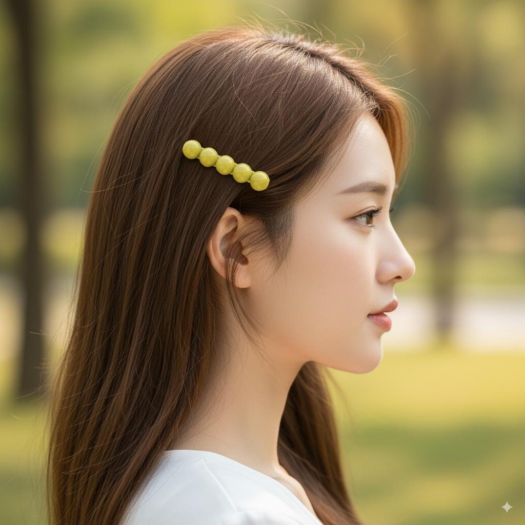 Teardrop Mini Hair Claw Clip (2.4 Inch) / Vivid Color French Pin / Alligator Hair Clip for Woman