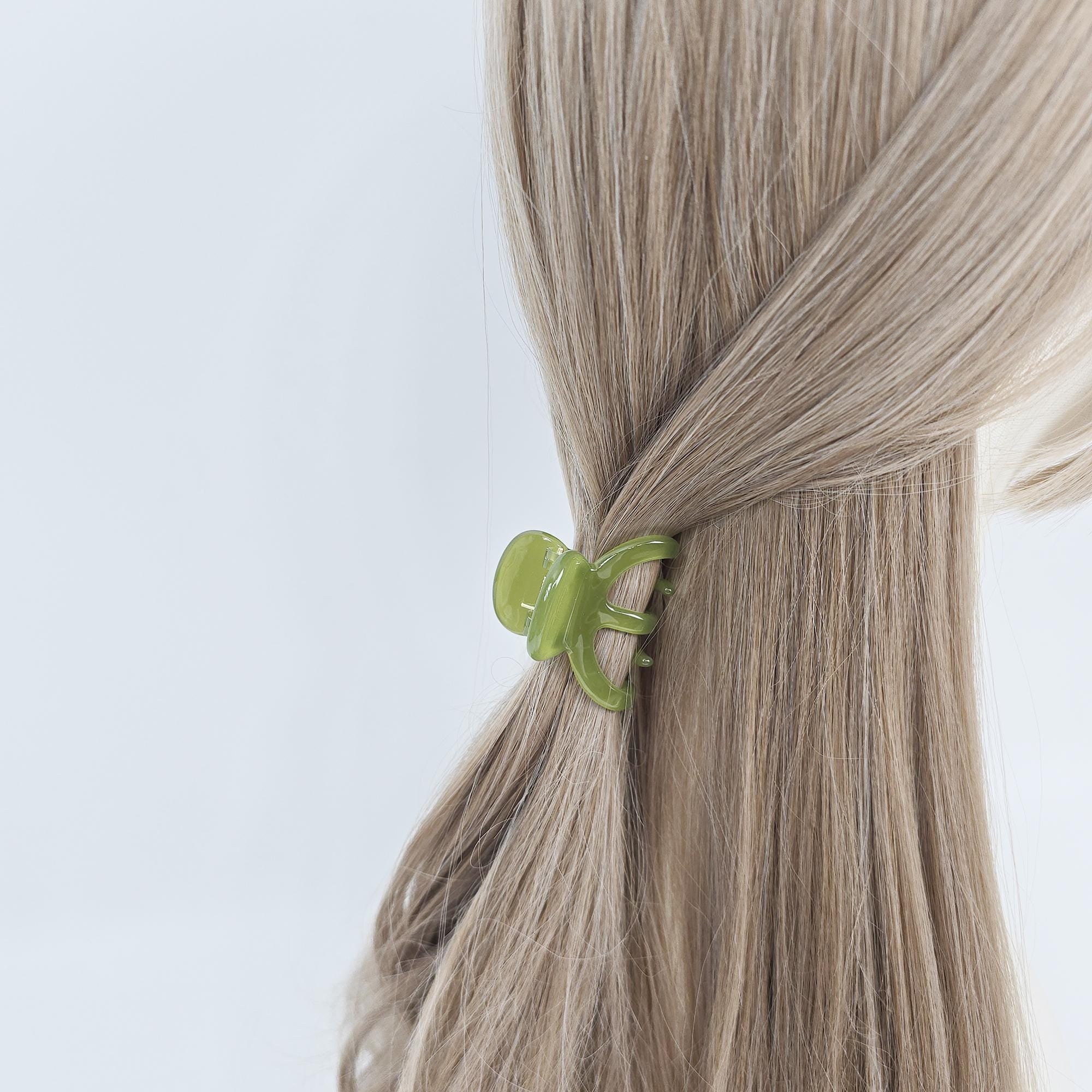 New Color Pentacle Half Up Hair Claw Clip (1.8 Inch) / Elegance French Hair Pin / Hair Barrette for Woman