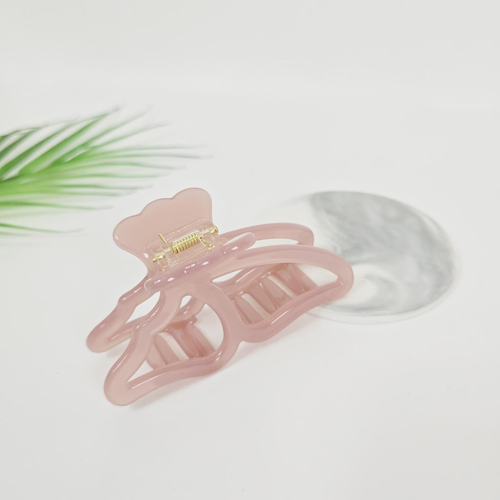 Butterfly Wing Updo Half Up Hair Claw Clip / Elegance French Hair Pin / Hair Barrette for Woman