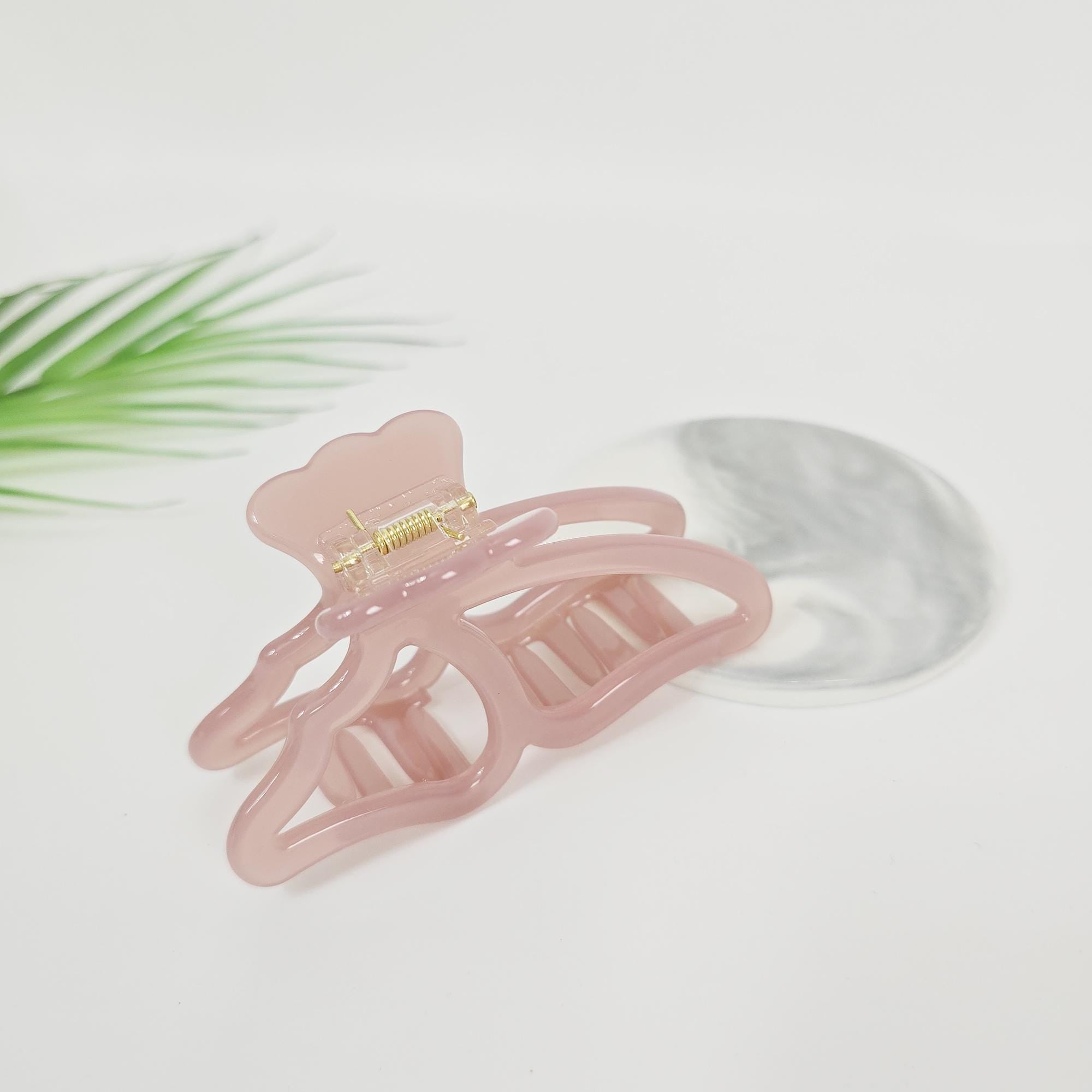 Butterfly Wing Updo Half Up Hair Claw Clip / Elegance French Hair Pin / Hair Barrette for Woman