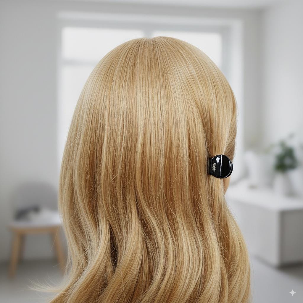 Bean Mini Claw Clip / Tortoise Shell Small French Hair Pin / Hair Barrette for Woman / Hair Accessory for Girl