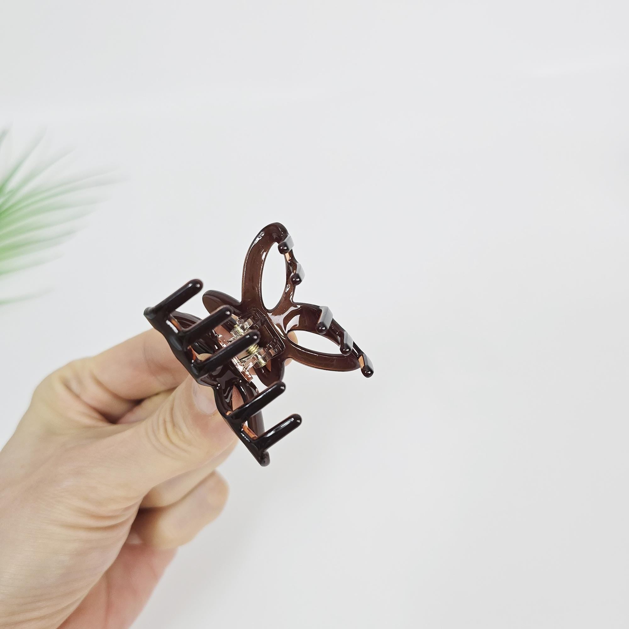 Charming Butterfly Grip Clip Hair Claw Clip / Vivid Color French Pin / Alligator Hair Clip for Woman