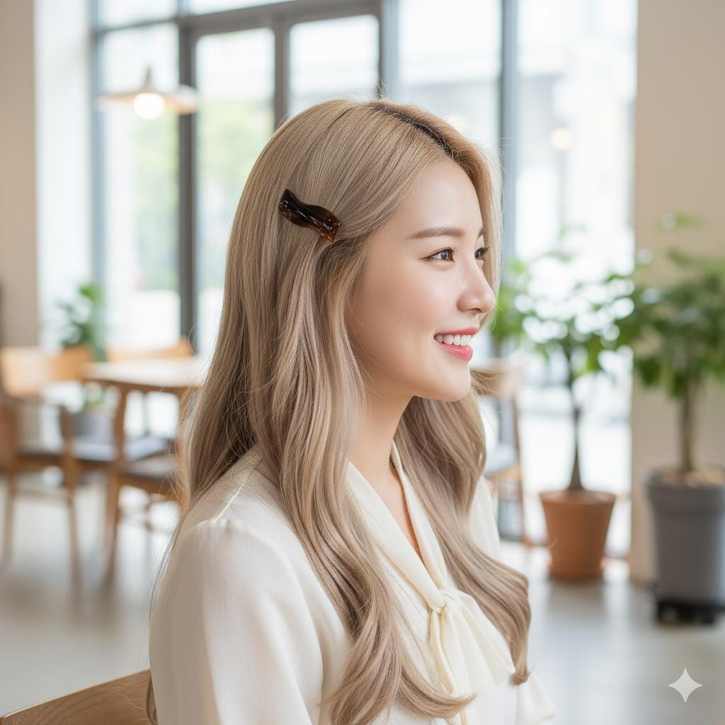 Tortoise Shell Wavy Hair Claw Clip (1.9 Inch) / Cute French Hair Pin / Alligator Hair Clip for Woman / French Barrette for Girls