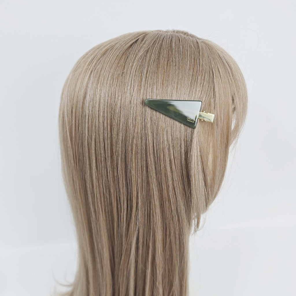 Triangle Flat Makeup Styling Set Bobby Pin / Vivid Color French Pin / Alligator Hair Clip for Woman