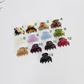 Mini Claw Clip Half Moon Hair Claw Clip (1.2 Inch) / Vivid Color French Pin / Alligator Hair Clip for Woman
