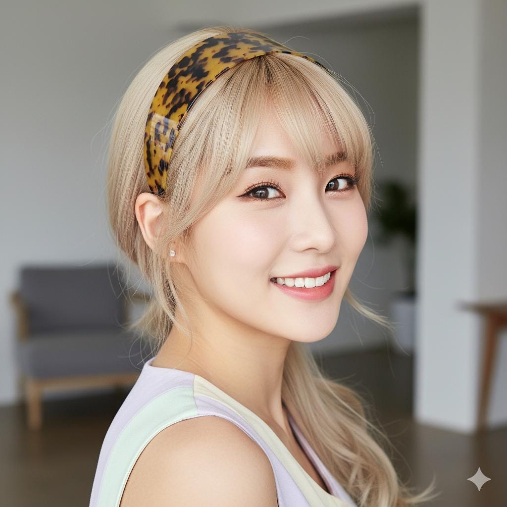 Leopard Print Broadband Full-Cover Wide Headband (2.3 Inch) / Hair Accessories for Woman / Alice Headband