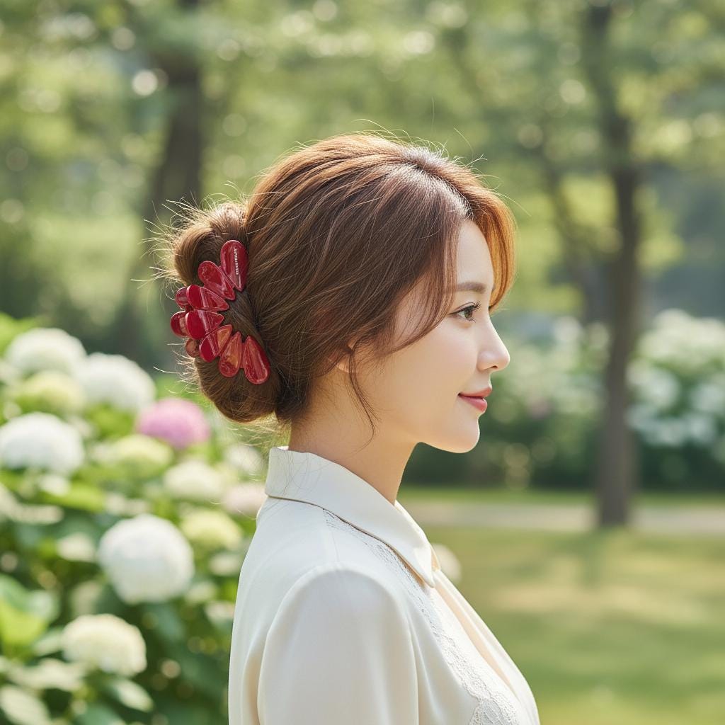 New Color Big Crown Updo Hair Claw Clip (4.1 Inch) / Elegance French Hair Pin / Hair Barrette for Woman