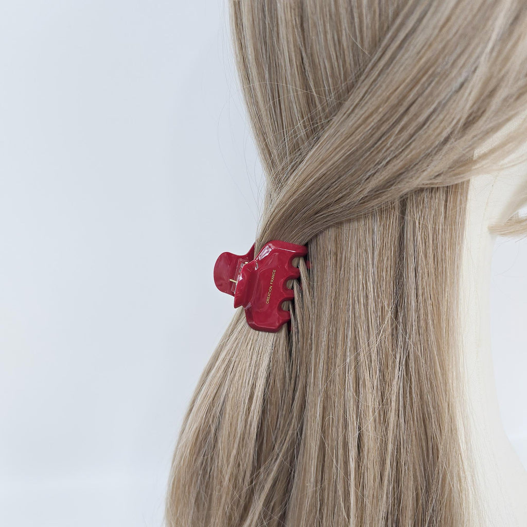 Small Acetate Claw (2.0 Inch) | French Pin | Korean Hair Pin | Tortoise Shell Barrette