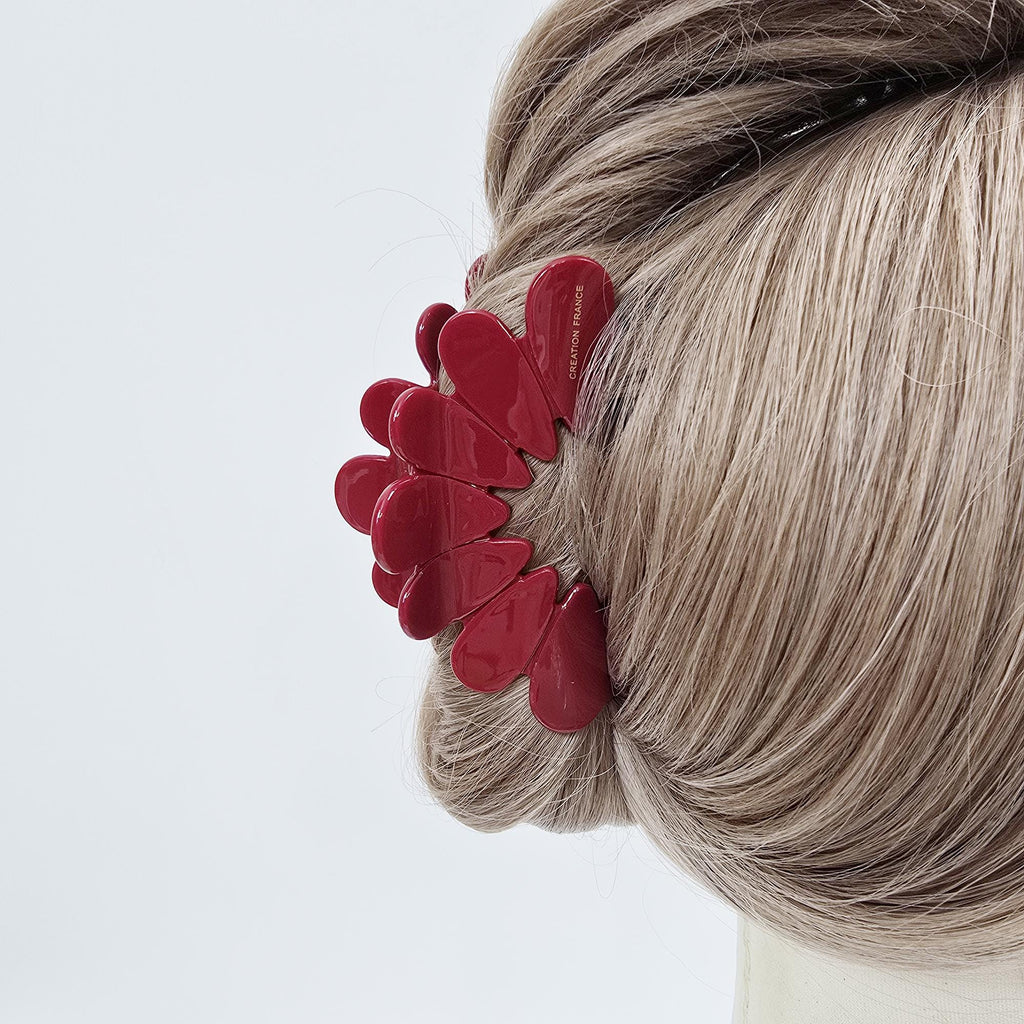 New Color Big Crown Updo Hair Claw Clip (4.1 Inch) / Elegance French Hair Pin / Hair Barrette for Woman