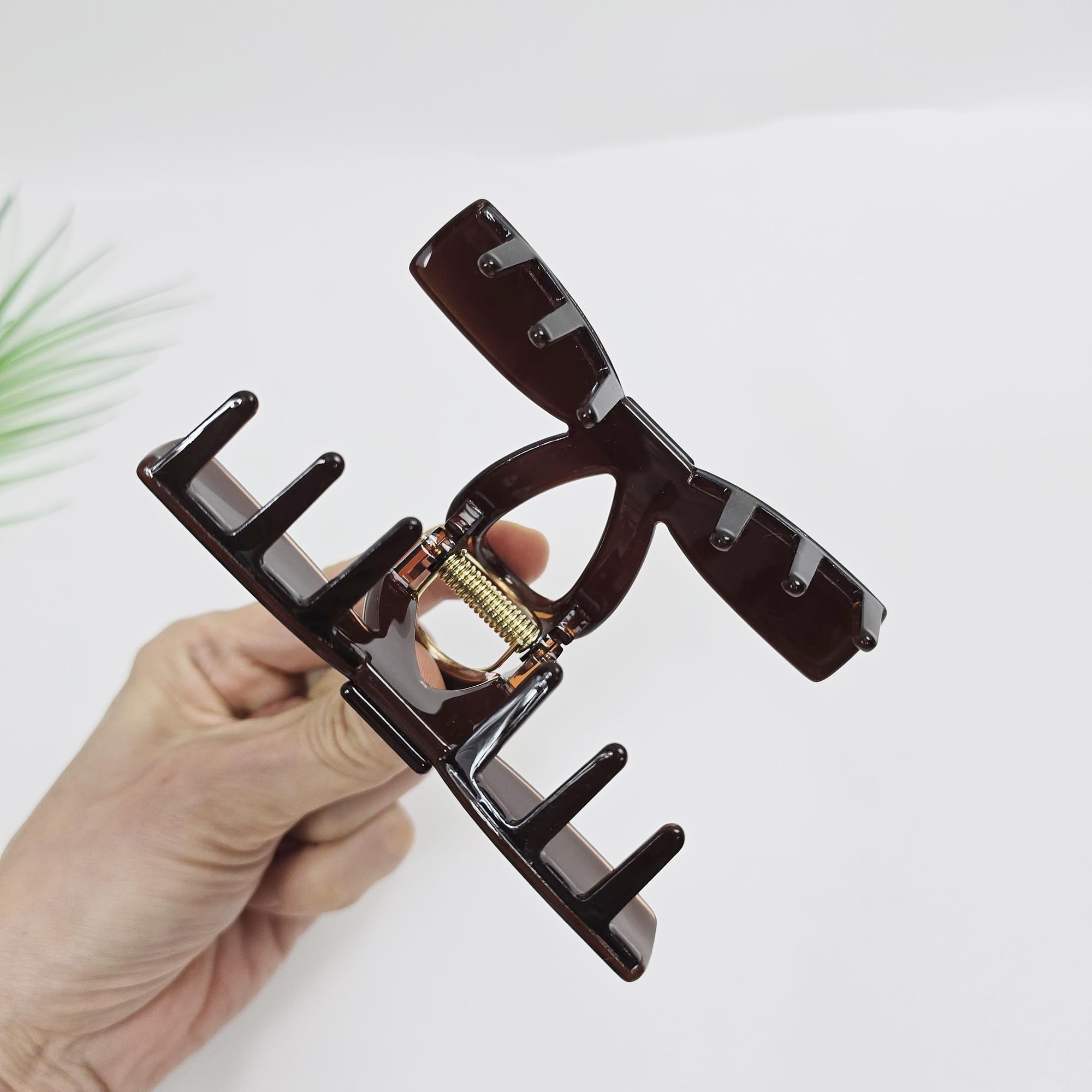 New Color Bow Tie Straight Twist Updo Hair Claw Clip (4.1 Inch) / Elegance French Hair Pin / Hair Barrette for Woman