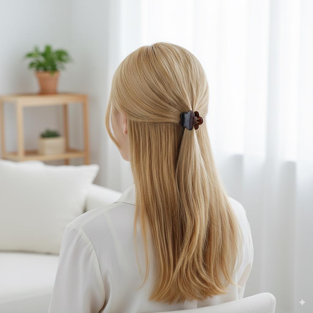 Vivid Color Modern Mini Hair Clips / Colorful Small French Hair Pin / Hair Barrette for Woman