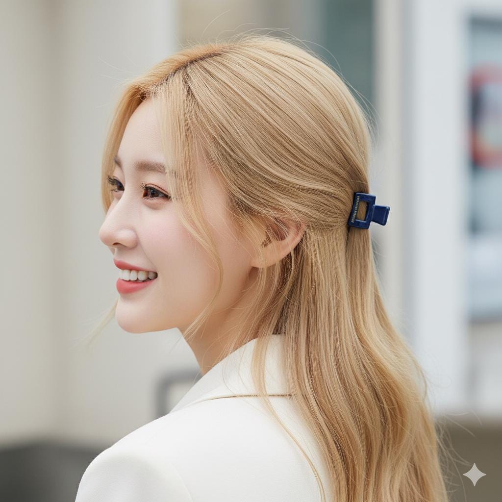 Cellulose Rectangular Extra Mini Hair Clips (0.8 Inch) / Tortoise Shell French Hair Pin / Hair Accessory for Woman