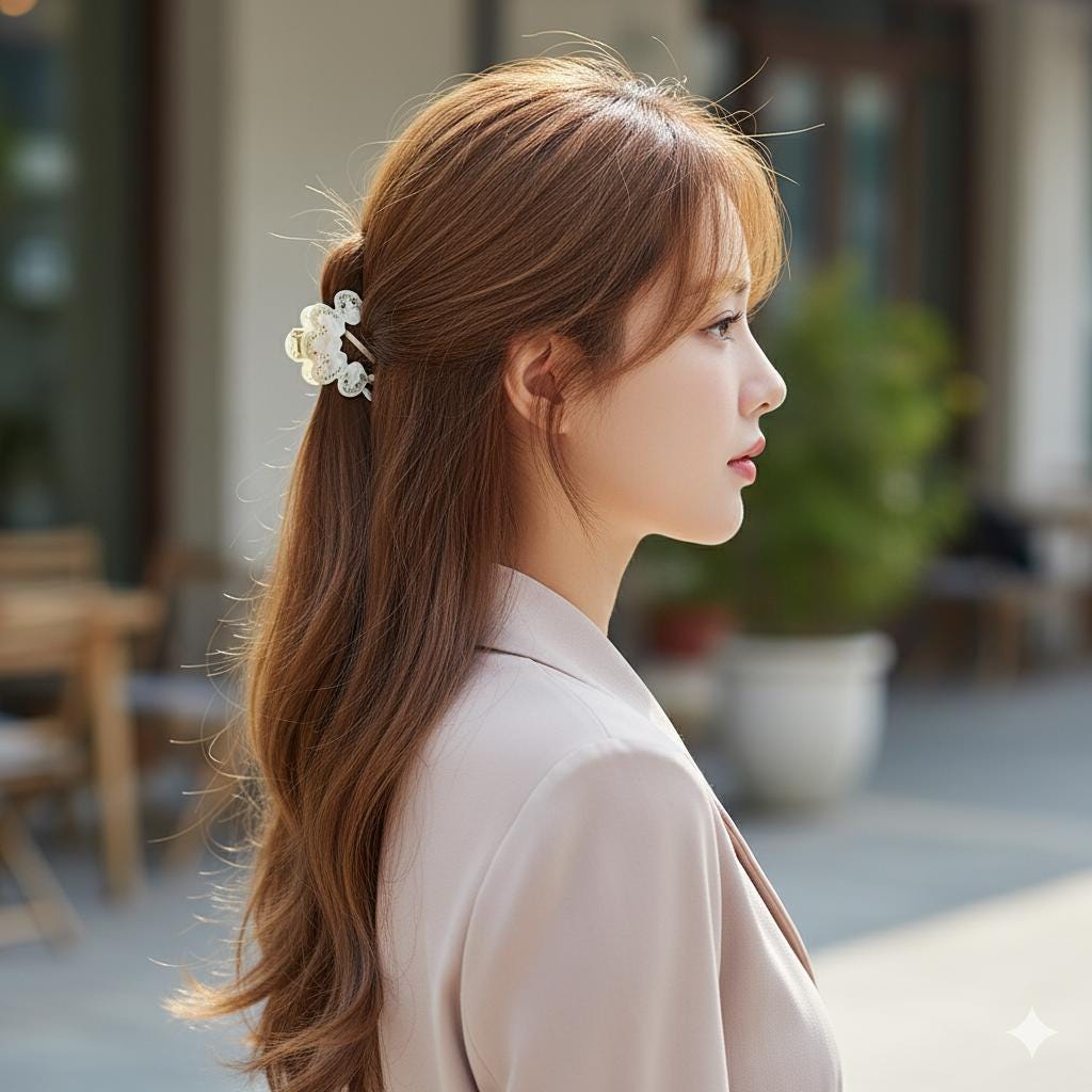 Crown Mini Hair Clips with Cubic / Luxurious French Hair Pin / Hair Accessory for Woman / French Barrette for Girl