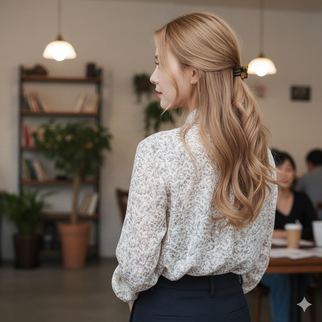 Cute Teddy Bear Mini Hair Tie / Pure Color Simple Ponytail Holder / Hair Accessory for Woman / French Hair Pin