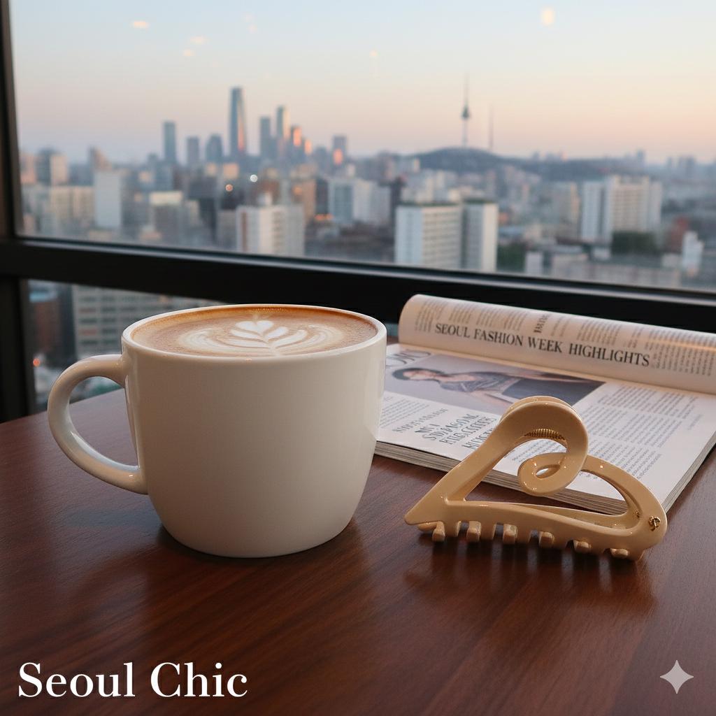 New Color Sweet Heart Half Updo Hair Claw Clip (3.5 Inch) / Elegance French Hair Pin / Hair Barrette for Woman