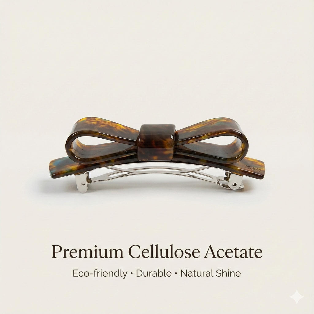 New Color Bow Tie Hair Clip (3.5 Inch) / Elegance French Hair Pin / Automatic Hair Clip