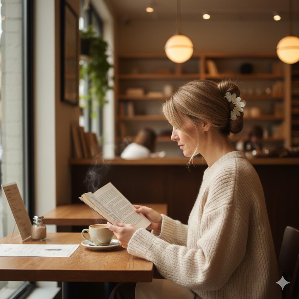 Art Big Crown Hair Claw Clip for Updo (4.1 Inch) / Elegance French Hair Pin / Hair Barrette for Woman