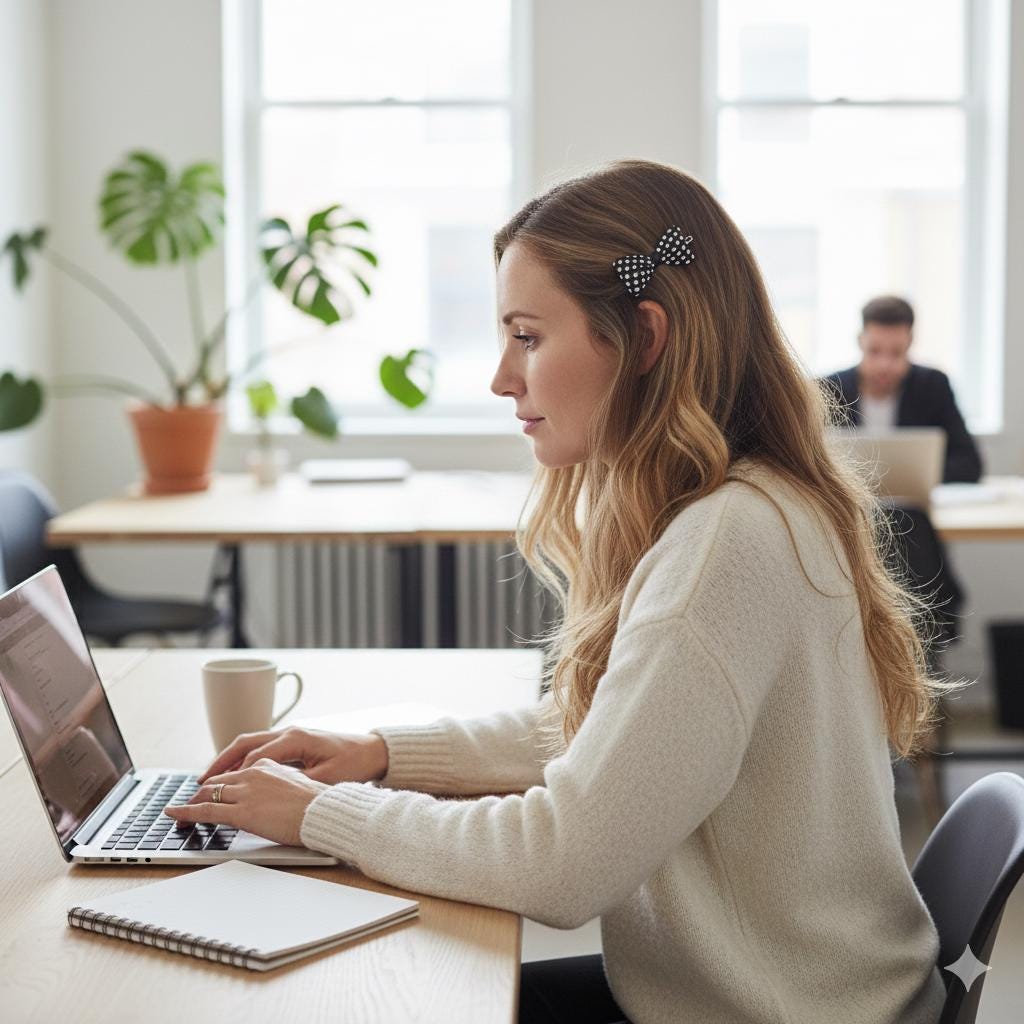 Luxurious Audrey Ribbon Snap Clip Bobby Pin (2.3 Inch) / Vintage French Hair Pin / Hair Accessory for Woman / Bow Barrette for Thin Hair