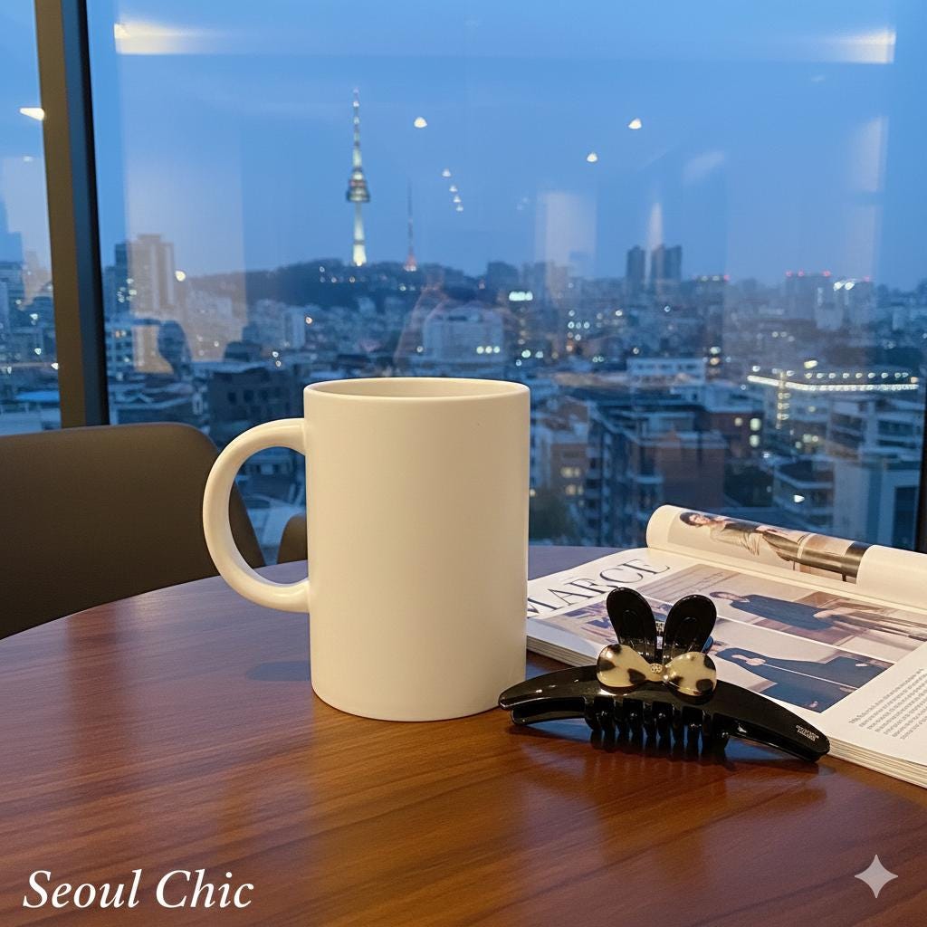 Black Aurora Rabbit Round Tie Hair Claw Clip with Cubic (4.7 Inch) / Elegance French Hair Pin / Hair Barrette for Woman