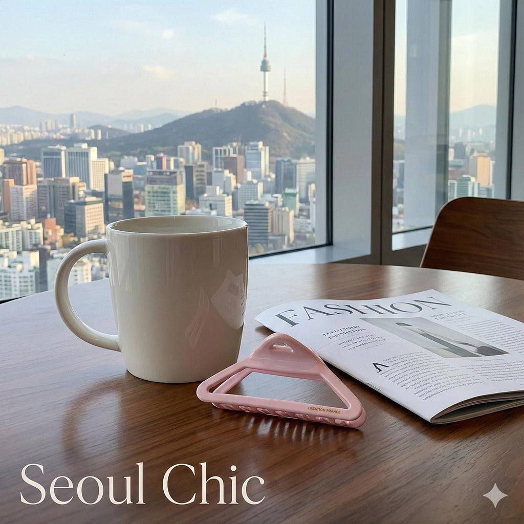 Triangle Frame Light Large Hair Claw Clip (4.0 Inch) / Luxurious French Hair Pin / Hair Barrette for Woman