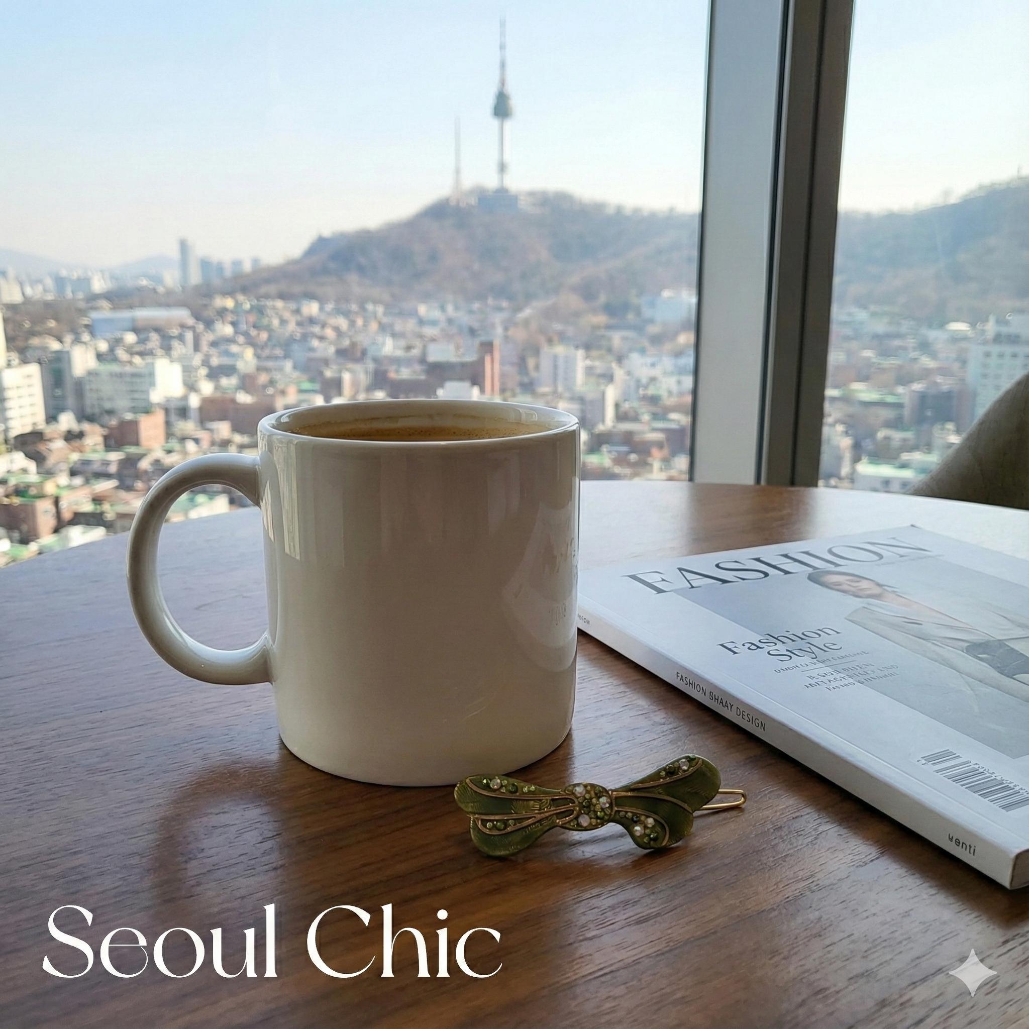 Raurence Cubic Flow Bobby Pin (1.8 Inch) / Luxurious French Hair Pin / Hair Accessory for Woman