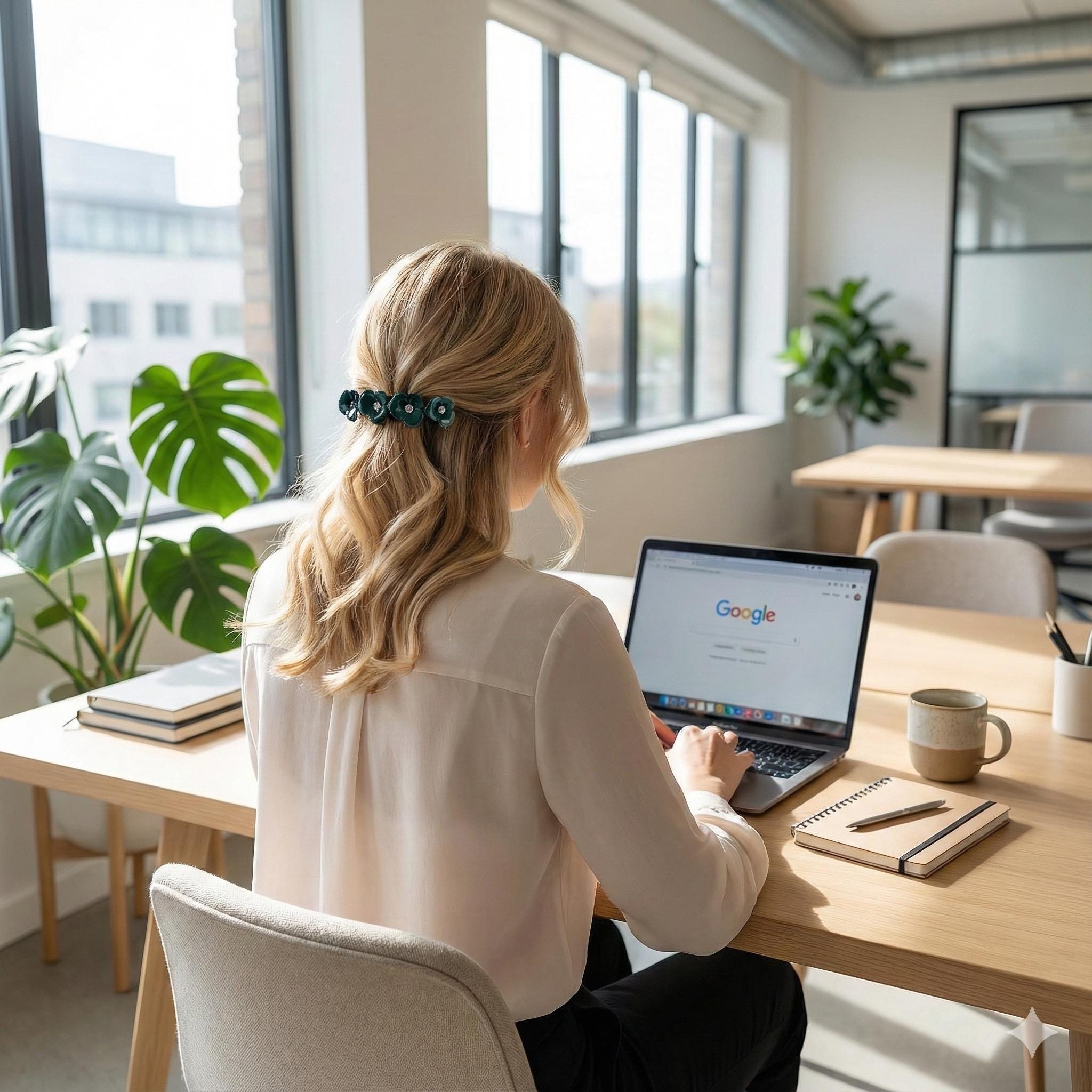 Pastel Color Cubic Flower Hair Barrette (4,0 Inch) / Luxurious French Hair Pin / Automatic Hair Clip / Floral Hair Clip