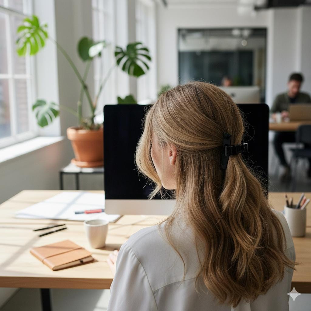 Vivid Color Bow Tie Hair Barrette (3.5 Inch) / Fashionable French Hair Pin / Hair Accessory for Woman / Automatic Hair Clip
