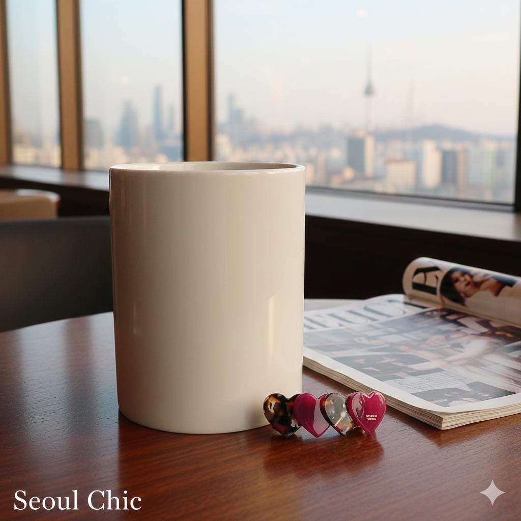 Mix Double Heart Hair Barrette (2.8 Inch) / Tortoise Marble French Hair Pin / Hair Accessory for Woman / Automatic Hair Clip