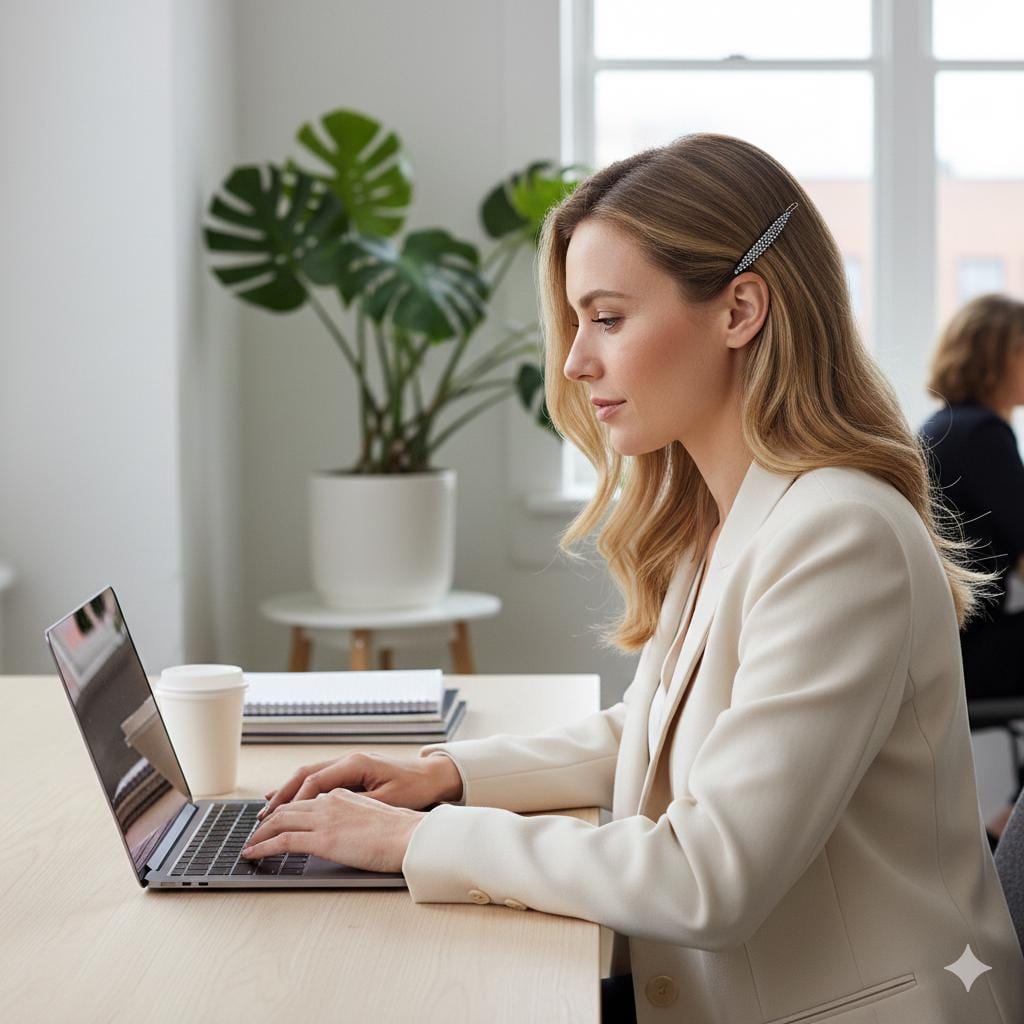 Tortoise Shell Black Oval Long Bobby Pin with Cubic (3.0 Inch) / Vintage French Hair Pin / Hair Accessory for Woman / Bow Barrette