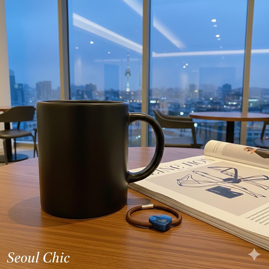 Aurora Cute Mini Heart Hair Tie / Simple Cute Ponytail Holder / Hair Accessory for Woman / French Hair Tie