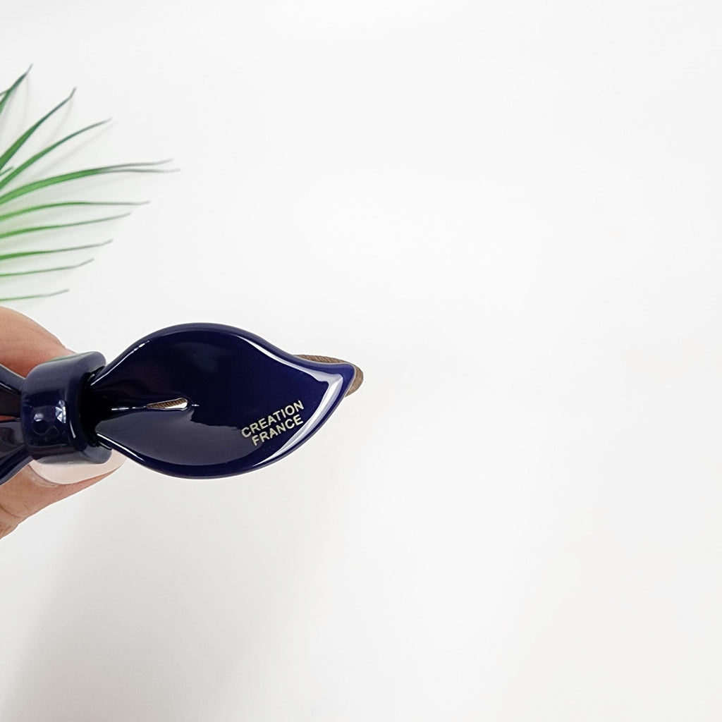 Lip Shape Mini Ribbon Hair Tie / Simple Cute Ponytail Holder / Hair Accessory for Woman / French Hair Tie