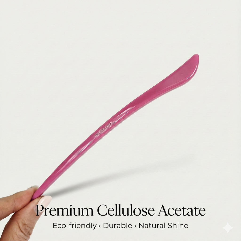 Angelic Updo Hair Stick (7.0 Inch) / Vintage French Hair Pin / Hair Fork for Thick Hair