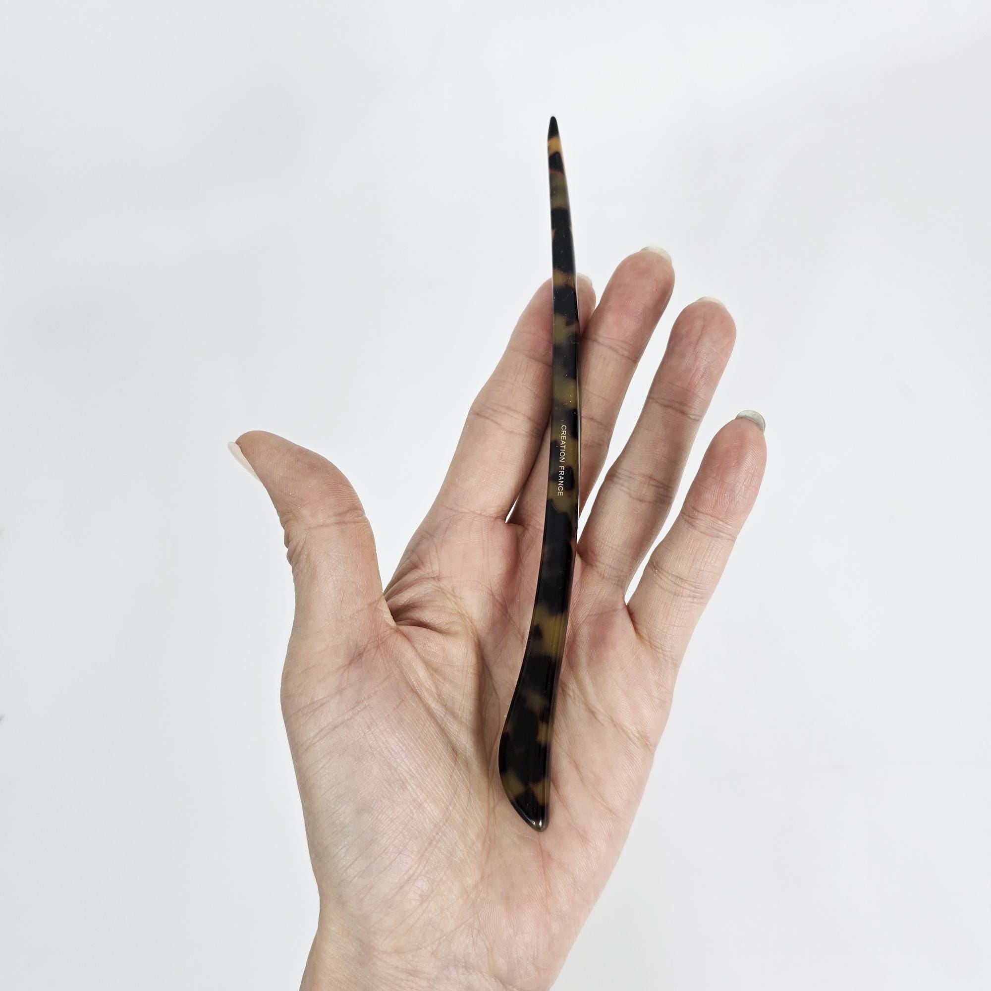 Angelic Updo Hair Stick (7.0 Inch) / Vintage French Hair Pin / Hair Fork for Thick Hair