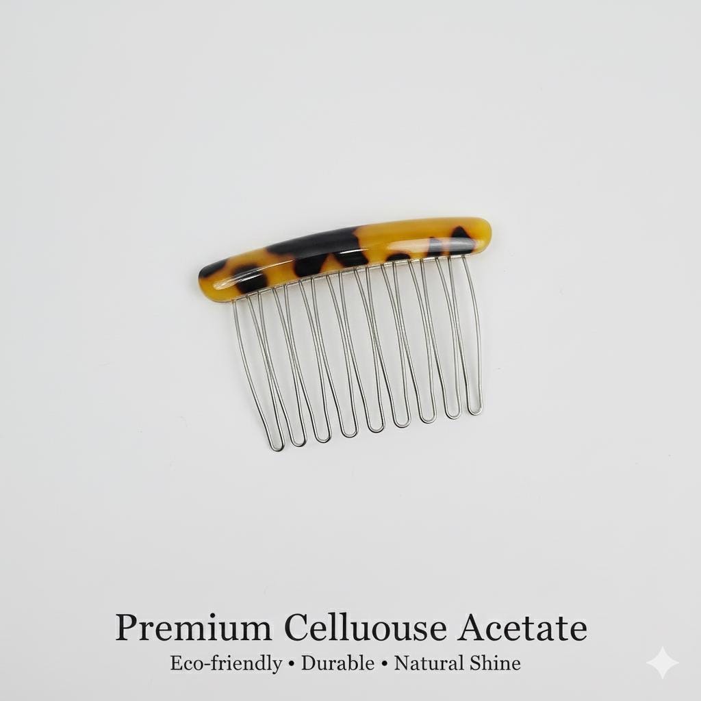 Slim Bar Mini Hair Comb Pin (2.6 Inch) / Luxurious French Hair Pin / Hair Fork for Woman