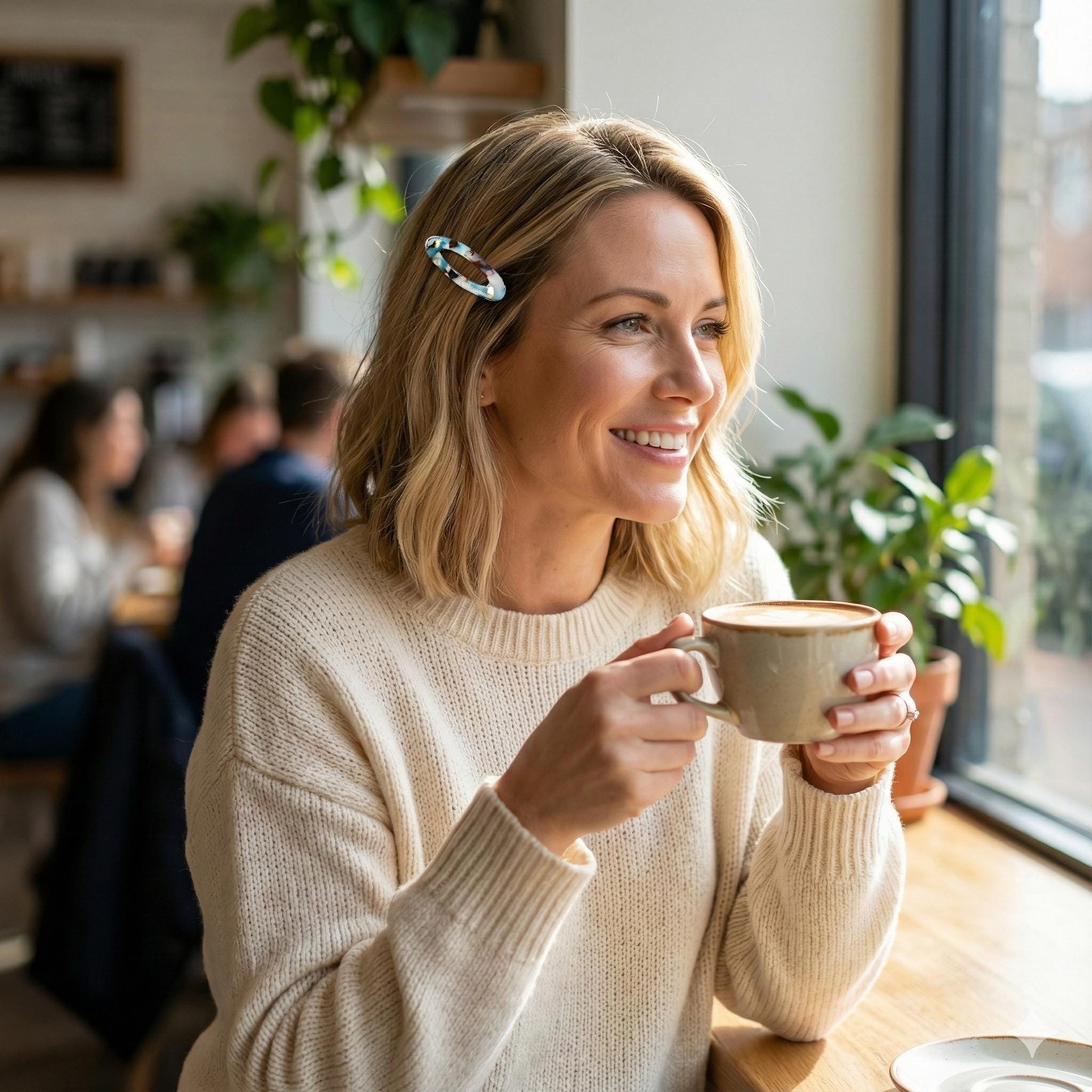 Tortoise Shell Mini Oval Snap Clip (2.2 Inch) / French Leopard Hairgrip Barrette / French Hair Pin / Tic Tac Hair Clip Pin